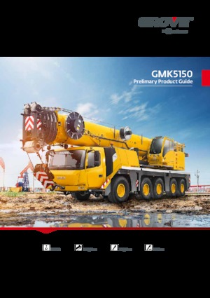 Grúas todo terreno Grove GMK5150 