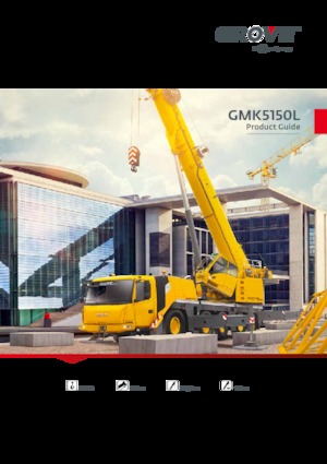 Grúas todo terreno Grove GMK5150L 