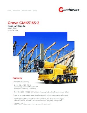 Grúas todo terreno Grove GMK5165-2