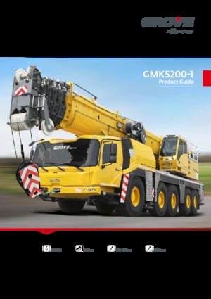 Grúas todo terreno Grove GMK5200-1 