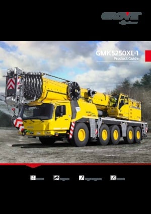 Grúas todo terreno Grove GMK5250XL-1