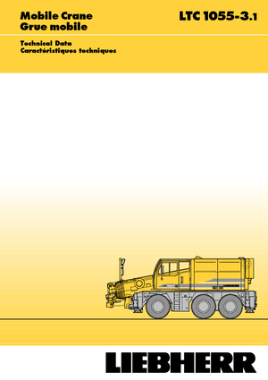 Grúas todo terreno Liebherr LTC 1055-3.1 (6x6x6)
