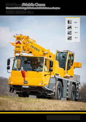 Grúas todo terreno Liebherr LTM 1030-2.1 