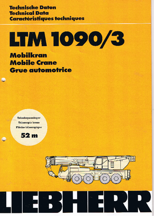 Grúas todo terreno Liebherr LTM 1090/3 (8x8x6)
