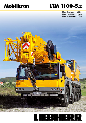 Grúas todo terreno Liebherr LTM 1100-5.2 
