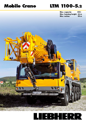 Grúas todo terreno Liebherr LTM 1100-5.2 