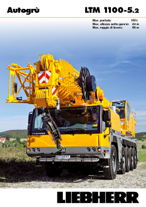 Grúas todo terreno Liebherr LTM 1100-5.2 