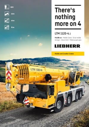 Grúas todo terreno Liebherr LTM 1120-4.1 