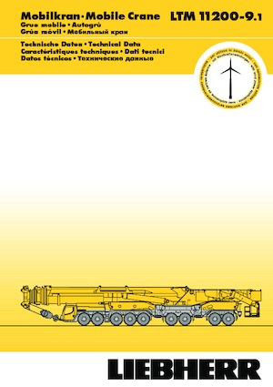 Grúas todo terreno Liebherr LTM 11200-9.1 