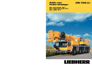 Grúas todo terreno Liebherr LTM 1160-5.1 (10x6x8)