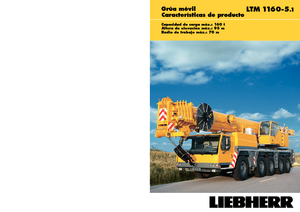 Grúas todo terreno Liebherr LTM 1160-5.1 (10x6x8)