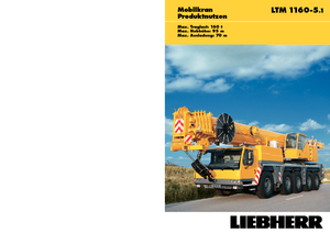 Grúas todo terreno Liebherr LTM 1160-5.1 (10x6x8)