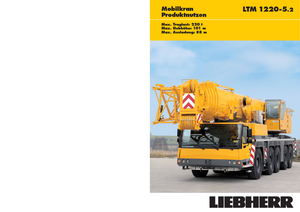 Grúas todo terreno Liebherr LTM 1220-5.2 (10x6x10)