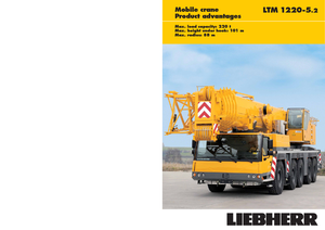 Grúas todo terreno Liebherr LTM 1220-5.2 (10x6x10)