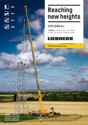 Grúas todo terreno Liebherr LTM 1300-6.3 