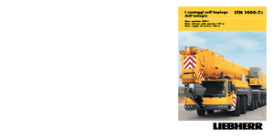 Grúas todo terreno Liebherr LTM 1400-7.1 