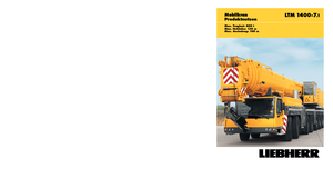 Grúas todo terreno Liebherr LTM 1400-7.1 