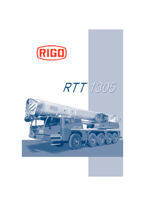 Grúas todo terreno RIGO RTT 1305