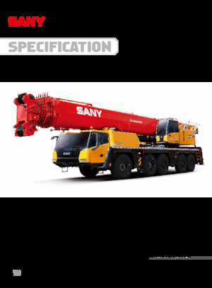 Grúas todo terreno Sany SAC2500C8-8