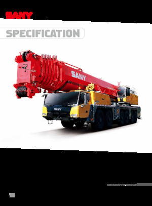 Grúas todo terreno Sany SAC6000C8-8