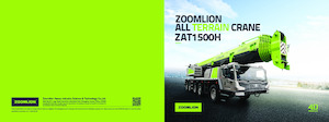 Grúas todo terreno Zoomlion ZAT1500H