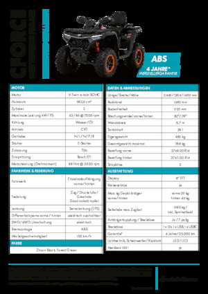 Vehículos todo terreno & Quads CFMOTO CFORCE 1000 Touring Pro