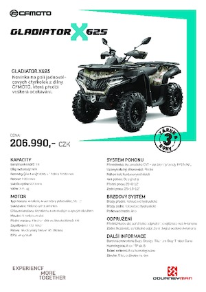 Vehículos todo terreno & Quads CFMOTO Gladiator X625 