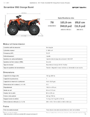 Vehículos todo terreno & Quads Polaris Scrambler 850