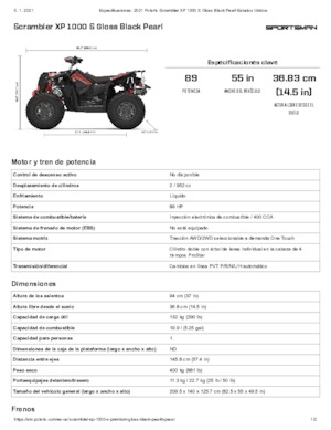 Vehículos todo terreno & Quads Polaris Scrambler XP 1000 S