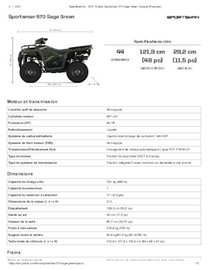 Vehículos todo terreno & Quads Polaris Sportsman 570
