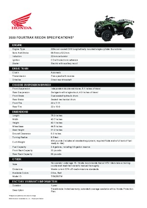 Vehículos todo terreno & Quads Honda TRX250TM 