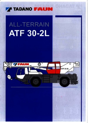 Grúas todo terreno Tadano ATF 30-2 L (4x4x4)