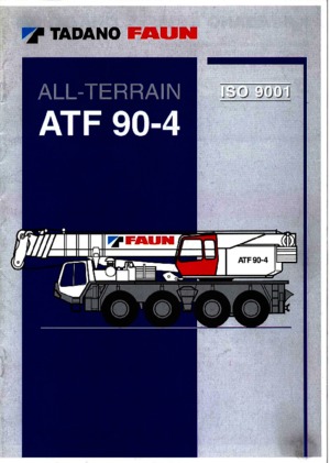 Grúas todo terreno Tadano ATF 90-4 (8x8x8)