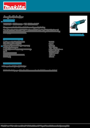 Amoladoras de ángulo Makita 9553HN