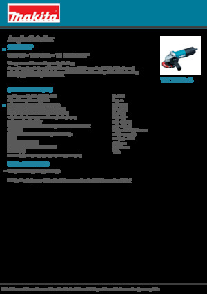 Amoladoras de ángulo Makita 9557HP
