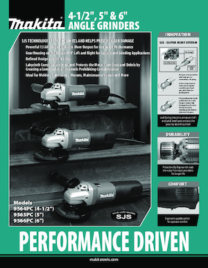 Amoladoras de ángulo Makita 9565PC