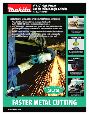 Amoladoras de ángulo Makita 9565PCV