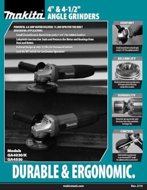 Amoladoras de ángulo Makita GA4030K