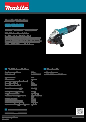 Amoladoras de ángulo Makita GA4030R