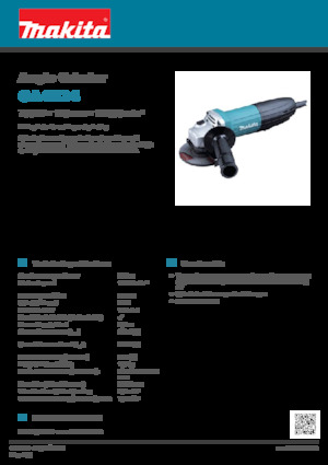 Amoladoras de ángulo Makita GA4534