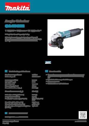Amoladoras de ángulo Makita GA4540R