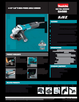 Amoladoras de ángulo Makita GA4590