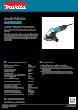 Amoladoras de ángulo Makita GA5030R