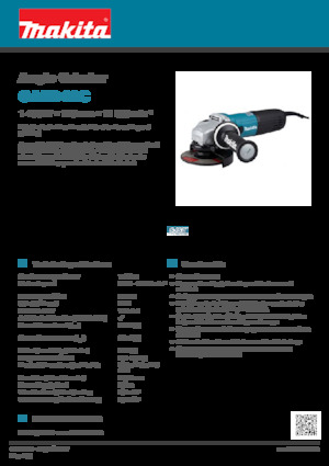 Amoladoras de ángulo Makita GA5040C