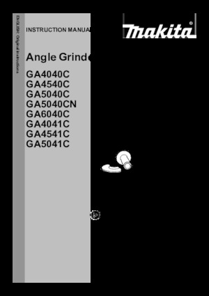 Amoladoras de ángulo Makita GA5040CN01