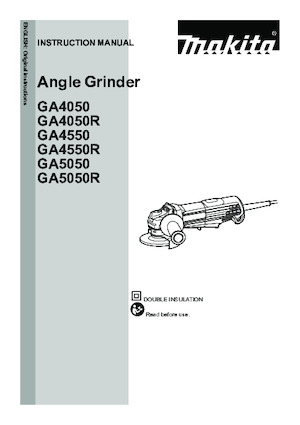 Amoladoras de ángulo Makita GA5050