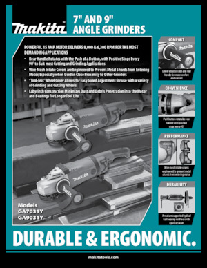 Amoladoras de ángulo Makita GA9031Y