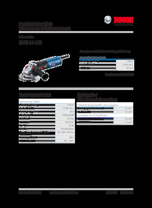 Amoladoras de ángulo Bosch GWS 14-125