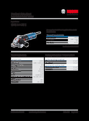 Amoladoras de ángulo Bosch GWS 14-125 S