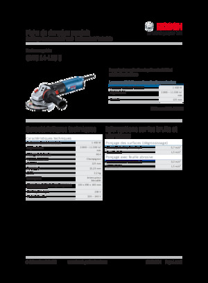 Amoladoras de ángulo Bosch GWS 14-125 S